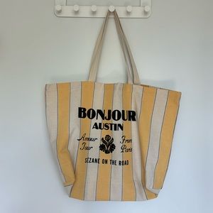 Sezane Tote Bag NWOT